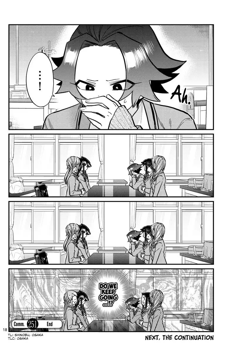 Komi-san wa Komyushou Desu Chapter 251 18